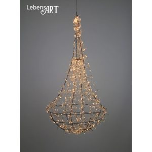 Kristall-Leuchter mit 480 LED