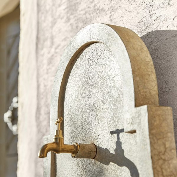 Brunnen Albury - Eisen mit Antik-Finish -Bepflanzbar - Absolute Zierde in jedem Garten