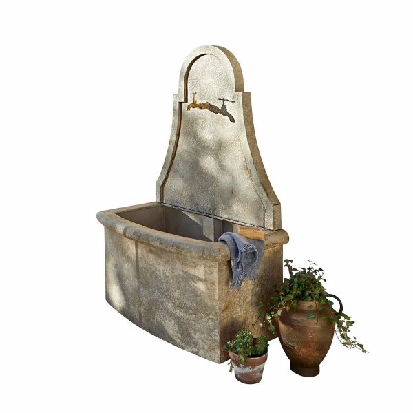 Brunnen Albury - Eisen mit Antik-Finish -Bepflanzbar - Absolute Zierde in jedem Garten