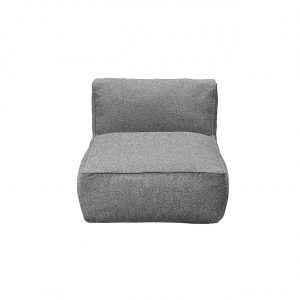 GROW - Outdoor - 1-Sitzer-Modul - STONE-BOUCLÉ - #62248 - H68-L95-B75